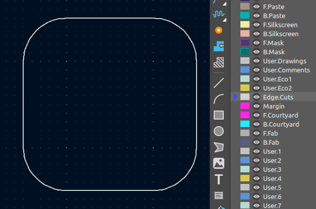 defining board outline
