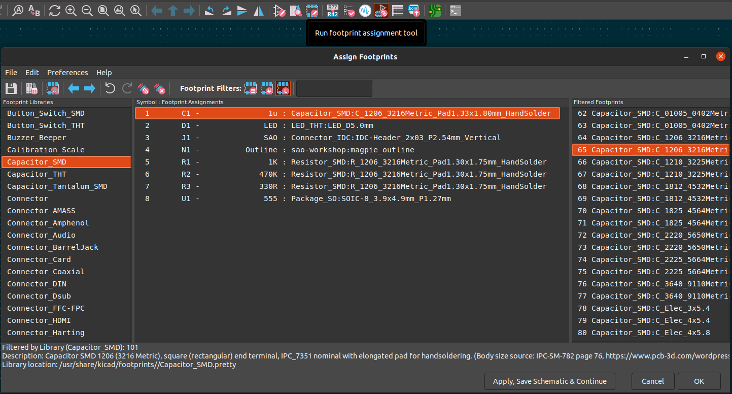 footprint association
