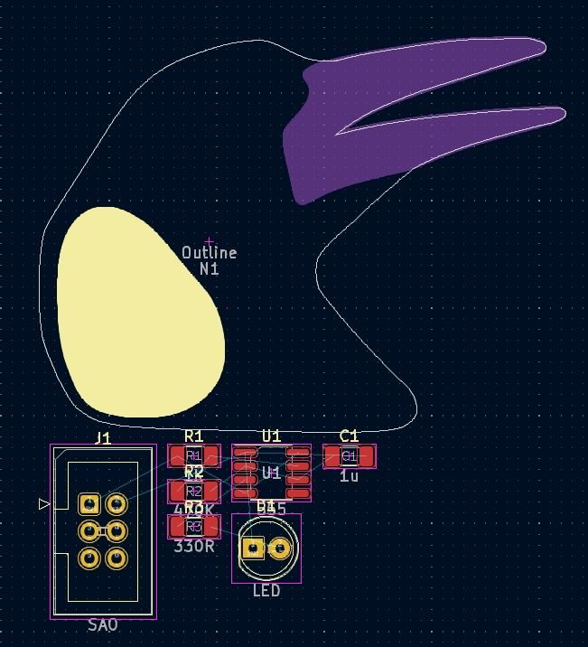 parts in pcb editor