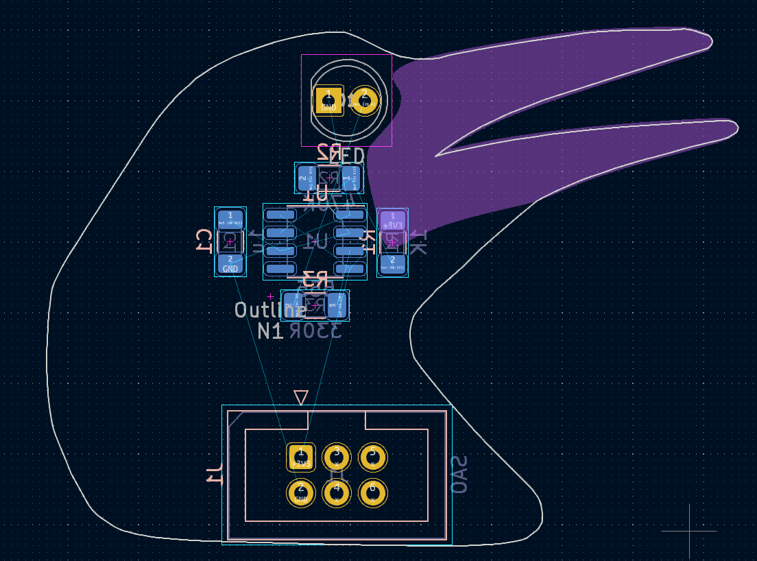 poor component placement