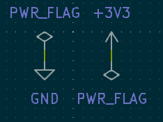 adding PWR_FLAG