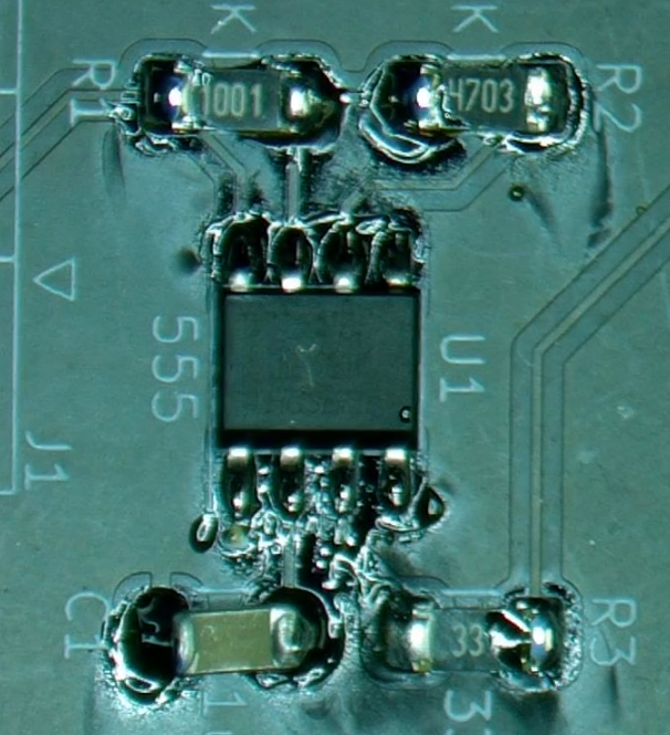 All SMD parts soldered